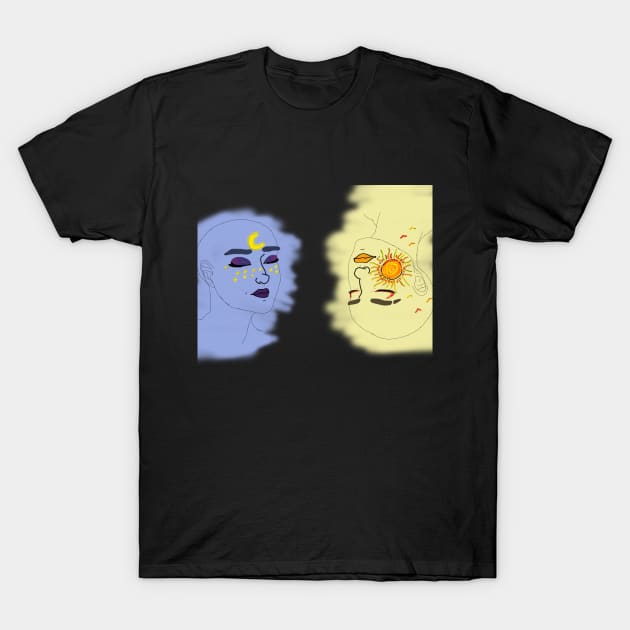 Opposites Attract? T-Shirt by RoyalJellyfish